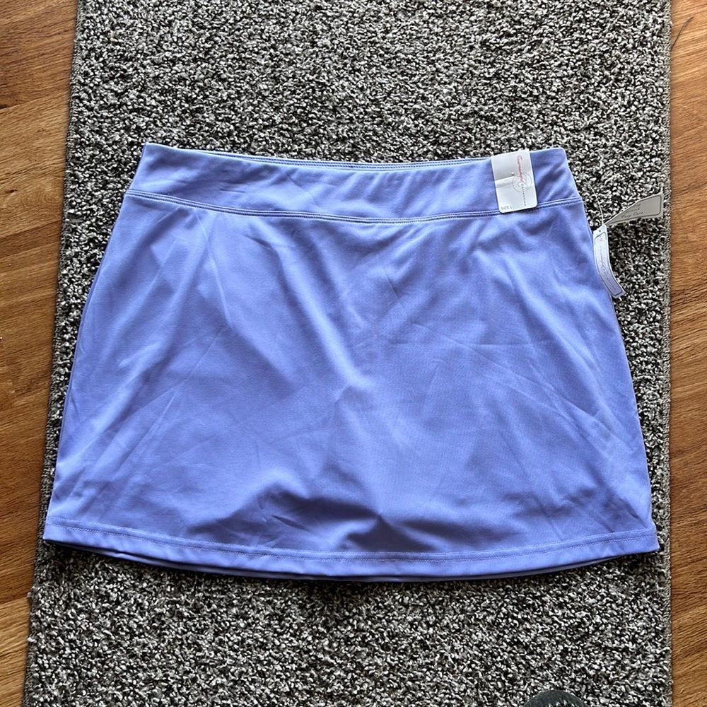 Tournament Collection periwinkle fitness skirt